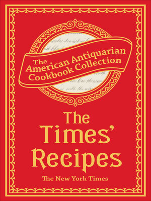 cover image of The Times' Recipes